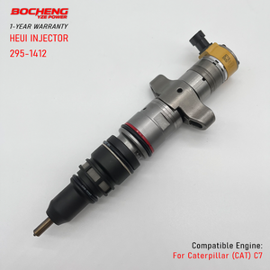 หัวฉีดดีเซลคุณภาพสูง 295-1412 2951412 สำหรับเครื่องยนต์แคตเตอร์พิลลาร์ C7 รถขุด 324D 325D 329D - Product Image 1