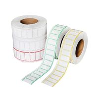 Autocollant d'étiquette de tube à essai de papier médical revêtement UV autocollant adhésif imperméable pour les étiquettes de réactif d'échantillonnage de virus de prélèvement sanguin