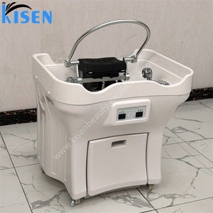 Lit de spa japonais Kisen Beauty Salon et bol de massage portable, lavabo de shampoing avec 2 réservoirs - Product Image 2
