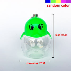 Vente en gros <span class=keywords><strong>Mini</strong></span> <span class=keywords><strong>aquarium</strong></span> rond portable écologique en plastique pour tortue et méduse Boîte de transport pour salle à manger de bureau - Product Image 2