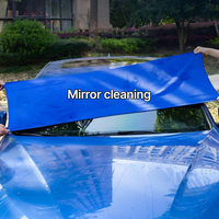 Toalla de Microfibra Cepillada Nano de Secado Rápido para Lavado de Coches 40x40cm 400GSM Ultra Suave Sin Pelusas Antiarañazos para Detallado Automotriz Europeo