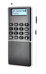 LCJ L-338DAB portable poche auto numérique <span class=keywords><strong>FM</strong></span> <span class=keywords><strong>DAB</strong></span> radio avec Titane alliage <span class=keywords><strong>antenne</strong></span> - Product Image 2