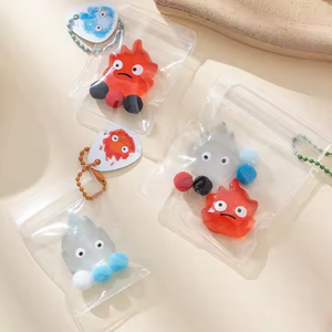 ของเล่นบีบคลายเครียดลายการ์ตูนญี่ปุ่นสีน้ำเงินและสีแดงรูปเปลวไฟ ดีไซน์น่ารัก นุ่มนิ่ม สร้างสรรค์ สำหรับเด็กชายและเด็กหญิง สินค้าใหม่ปี 2025 - Product Image 6