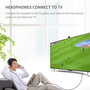 <span class=keywords><strong>Cable</strong></span> <span class=keywords><strong>auxiliar</strong></span> de audio trenzado de alta fidelidad macho <span class=keywords><strong>a</strong></span> macho de 1/8 (3.5mm) para coche, auriculares, altavoces y equipos de sonido domésticos - Product Image 5
