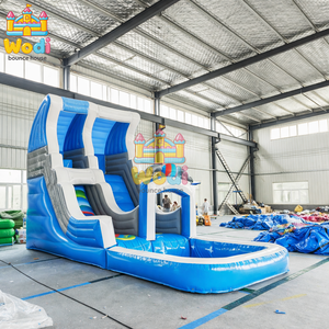 <span class=keywords><strong>Bluey</strong></span> <span class=keywords><strong>Bingo</strong></span> - Château gonflable écologique avec toboggan aquatique - Sûr pour les enfants - PVC 0,55 mm - Personnalisation disponible - Utilisation commerciale - Famille - Product Image 2