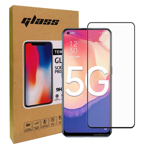 Venta al por mayor de vidrio templado de seda transparente Protector de pantalla para <span class=keywords><strong>OPPO</strong></span> <span class=keywords><strong>Reno4</strong></span> SE - Product Image 1