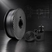 Sting3D PLA Kohlefaser-Verstärktes PLA für Erhöhte Steifigkeit, Hitzebeständigkeit & Schlagfestigkeit, Reibungsloses Druckergebnis ±0,03mm für Prototyping