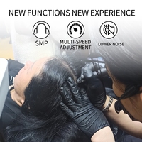 Kit de machine à tatouer professionnelle pour maquillage permanent, stylo électrique professionnel pour microblading, machine PMU pour sourcils, lèvres et eye-liner