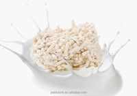 Litière pour chat au parfum de lait, en tofu, 1,5 mm, écologique, faible teneur en poussière, fabrication OEM