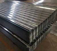 Tôles de Toiture Ondulées en Acier Galvanisé Prépeintes – Matériaux de Construction Métalliques en Fer Galvanisé pour Toitures Ondulées
