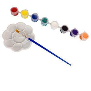 Prix <span class=keywords><strong>pas</strong></span> <span class=keywords><strong>cher</strong></span> DIY Set 12 8 Couleur 3ml Pots Non Toxique Artistes Professionnels Toile Rock Peinture Dessin Kit Acrylique Couleur Peinture Ensemble - Product Image 4