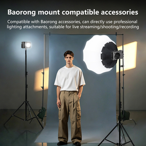 Lampe de photographie ZSYB S200Bi, lumière d'appoint 2700K-6500K, portable et légère, COB, pour vidéo et vlog. - Product Image 6