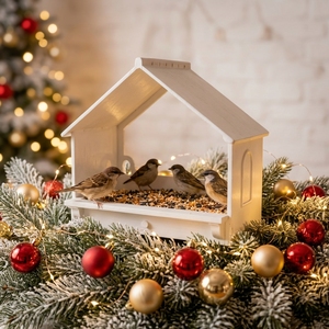 Tourniquet à vent multifonctionnel pratique pour l'extérieur, décoration de jardin, observation des oiseaux, à suspendre à un arbre, en plastique, sans électricité - Product Image 2