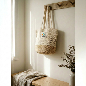Paquete de Servicios de Desarrollo para <span class=keywords><strong>Bolsos</strong></span> de <span class=keywords><strong>Ganchillo</strong></span> con Logotipo Personalizado, Kit de Muestras Tejidas a Mano, Muestras de Materiales y Servicio de Maqueta de Marca Privada - Product Image 3