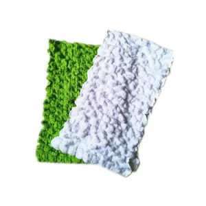 custom design Japan style no twist yarn cotton spandex elastic bubbles sports neck face hand bath towel