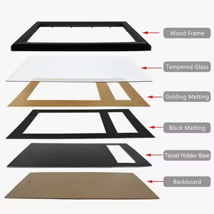 2025 OEM A4 19.5*13inch tốt nghiệp bằng tốt nghiệp giấy chứng nhận khung tùy chỉnh thân thiện với môi cho lễ kỷ niệm tốt nghiệp - Product Image 4