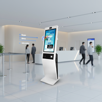 Kiosques de paiement, kiosque à écran tactile 27 pouces, terminal de commande automatique mural, kiosque de commande automatique pour écran de menu