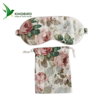 Masques pour les yeux et accessoires Imprimé Girl Eyeshade Woman Sleeping Eye Mask Travel Gift