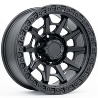 Jantes en alliage d'aluminium MOJIO tout-terrain 16 20 pouces 6061 forgées pour camionnettes, SUV, véhicules utilitaires lourds, légères, 4x4, jantes de voiture