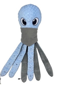 Thiết Kế Mới 35ft Octopus Pet Đồ Chơi Sang Trọng Mềm <span class=keywords><strong>Plush</strong></span> Squeak Giáo Dục Âm Thanh Đồ Chơi Mài Chó Nhai Đào Tạo Đồ Chơi Thực Phẩm Tây Tạng - Product Image 2