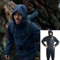 Marque de créateur Vêtements de luxe Vêtements de sport imperméables d'extérieur de haute qualité pour hommes Coupe-vent coupe-vent Imperméable Veste avec capuche