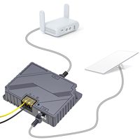 Offre Spéciale Injecteur PoE GigE 150W compatible Starlink Gigabit 2500M Starlink Internet Satellite POE
