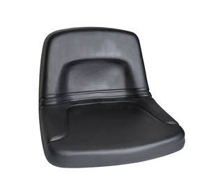 KL เบาะนั่งพีวีซีสีดำด้านหลังทรงสูงพร้อมดีไซน์กันน้ำ - Product Image 2