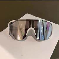 Lunettes de soleil polarisées pour sports de plein air, anti-vent, UV400, grande monture, anti-poussière, pour moto, ski, anti-buée, anti-rayures
