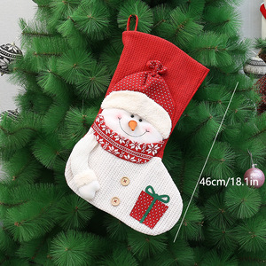 Knitted Fabric <b>Christmas</b> Decorative Socks New <b>Christmas</b> <b>Large</b> <b>Christmas</b> Candy <b>Bags</b> <b>Gift</b> <b>Bags</b> Hanging Ornaments - Product Image 6