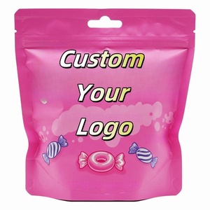 Sacs en Mylar Imprimés Personnalisés 3,5g Mat Anti-odeur Pochette Debout avec Fermeture Éclair Emballage pour Bonbons Alimentaires - Product Image 2