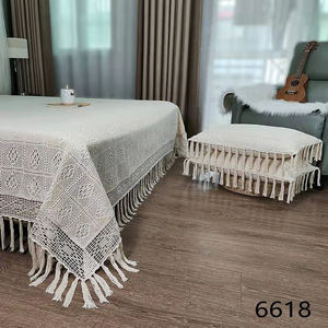 <span class=keywords><strong>Couvre</strong></span>-<span class=keywords><strong>lit</strong></span> en crochet artisanal, taille King Queen, dentelle blanche en coton, style vintage, fait main, élégant, <span class=keywords><strong>couvre</strong></span>-<span class=keywords><strong>lit</strong></span> rétro, literie rétro - Product Image 3