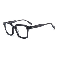 Lunettes de vue à monture en acétate résistantes aux rayures, monture optique polyvalente pour les affaires