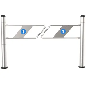 No electricity Manual swing gates are suitable for subway stations, tourist stadiums residential areas access control