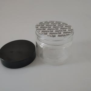 Contenedor de almacenamiento de viaje portátil 30ml 50ml 100mL Frascos de plástico transparente con tapa blanca para loción de cera cosmética - Product Image 3