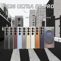 Smartphone S26 Ultra 5G Layar OLED 6,8 Inci 120Hz Kamera 108MP 16GB 1TB Android 15 NFC Dual SIM