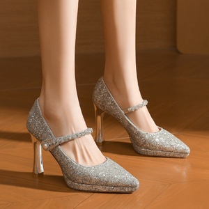 Zapatos Formales de Tacón Alto Elegantes y Sensuales para Mujer, con Tacón de Aguja Antideslizante, Transpirables y Atemporales para Fiestas, Bodas y Eventos de Moda - Product Image 2