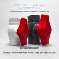 Vanne à boisseau sphérique Tianyan Ruyi en UPVC, résistante à haute pression, écologique, pour l'arrêt de l'eau, accessoires d'aquarium