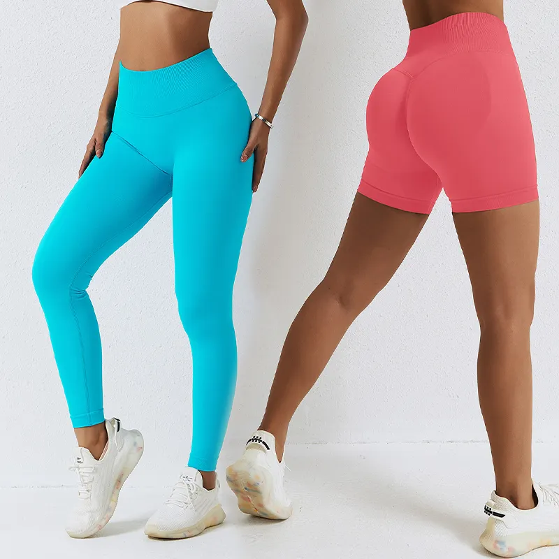 Hoge Taille Beste Hete Verkoop Naadloze Leggings Strakke Yoga Broek Ademende Compressie Shorts Voor Vrouwen Sport Gym Fitness Kleding