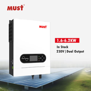 DEBE Inversor <span class=keywords><strong>Solar</strong></span> Híbrido de Alta Frecuencia <span class=keywords><strong>PV1800</strong></span> ECO 6.2KW 48VDC Dual 500VDC AC100A Características Alta Entrada PV Volta MPPT - Product Image 6