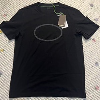 Camiseta de Hombre 2026, Nueva, de Alta Calidad, Verano, Transpirable, Cuello Redondo, Cómoda, Informal, Lisa, Absorbe la Humedad, Estilo Vintage