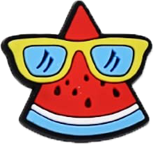 인기 판매 과일 테마 신발 장식 핀, 맞춤형 수박 PVC 고무 슈참, 크록스 신발용 - Product Image 4