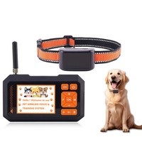 Système de clôture sans fil multi-chiens avec suivi GPS, portée de 100 à 2000 pieds, écran TFT, limite de zone réglable, système de confinement pour animaux de compagnie, vente en gros pour jardin