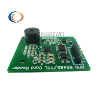 RS485 RS232 UART 13.56MHz pembaca RFID penulis RC522 CV520 untuk M1 S50 S70 NFC RFID UID kartu IC