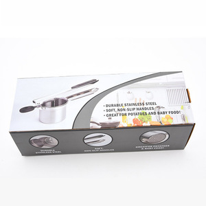 เครื่องบดสับกระเทียมเครื่องหั่นหัวหอมพริกด้วยมือเครื่องมือทำอาหารในครัวทำจากโลหะ - Product Image 3