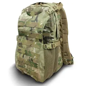 Custom Large Capacity 55L Tactical Motorcycle Cycling Backpack Molle Rucksack With Helmet Holder Pocket