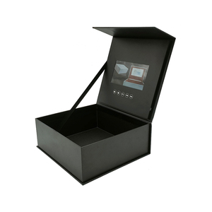 Tùy chỉnh trình bày Màn hình LCD Quà Tặng âm nhạc thẻ hộp Video Kỹ Thuật Số hộp cho kinh doanh tập sách Album video Brochure hộp từ - Product Image 3