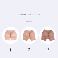 Coussinets Fessiers en Silicone pour Femmes, Rehausseurs de Fesses, Inserts Galbants, Rembourrage Implants Fessiers Réalistes pour Costumes