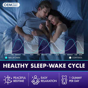 Biochealth Venta al por mayor Magnesio Glycinate Gummies-Suplemento de ayuda para dormir complejo de magnesio de alta absorción para adultos y niños - Product Image 4