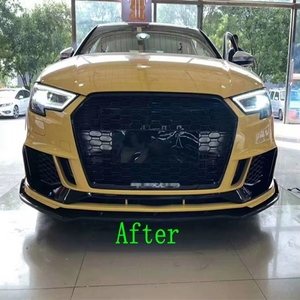 Kit di ricambio paraurti anteriore Rs3 per <span class=keywords><strong>Audi</strong></span> <span class=keywords><strong>A3</strong></span> 2015 <span class=keywords><strong>2016</strong></span> 2017 2018 - Product Image 4