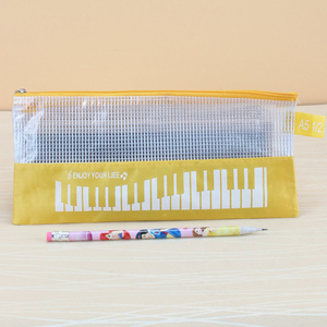 A6 Piano Zipper Pen case Ticket Zipper Bolsa de almacenamiento Estudiante Piano <span class=keywords><strong>Class</strong></span> School Pencil Cases - Product Image 6